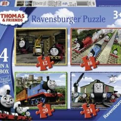 Ravensburger Thomas & Friends 4in1box Puzzel - 12+16+20+24 Stukjes - Kinderpuzzel