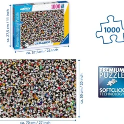Ravensburger Puzzel Challenge Mickey - Legpuzzel - 1000 Stukjes -Puzzels Verfijnd Winkel 550x503 5