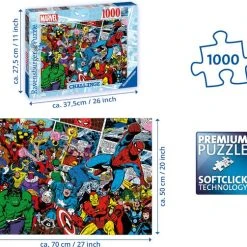 Geen Ravensburger Puzzel Challenge Marvel - Legpuzzel - 1000 Stukjes -Puzzels Verfijnd Winkel 550x503 7