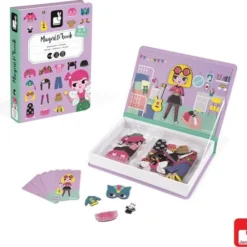 Janod Magnetibook - Verkleedfeest Meisjes 27 Janod Magnetibook - Verkleedfeest Meisjes -Puzzels Verfijnd Winkel 550x507
