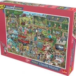 Goliath That's Life Gallery Edition: Claude Monet - 1000 Puzzelstukjes - Legpuzzel (68x48cm) -Puzzels Verfijnd Winkel 550x508 2