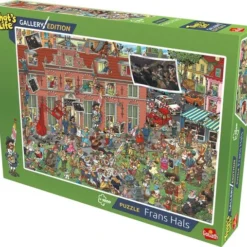 Goliath That's Life Gallery Edition: Frans Hals - 1000 Puzzelstukjes - Legpuzzel (68x48cm) -Puzzels Verfijnd Winkel 550x508 6
