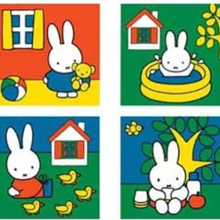 Ravensburger Nijntje. Vier Puzzels -6+9+12+16 Stukjes - Kinderpuzzel
