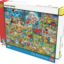 Goliath That's Life Gallery Edition: Piet Mondriaan - 1000 Puzzelstukjes - Legpuzzel (68x48cm) -Puzzels Verfijnd Winkel 550x510 6