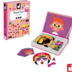 Janod Magnetibook - Gekke Gezichten Meisjes -Puzzels Verfijnd Winkel 550x512 2