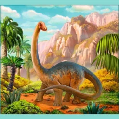 Trefl Dino`s 10-in-1 Puzzel - 20/35/48 Stukjes -Puzzels Verfijnd Winkel 550x513 4