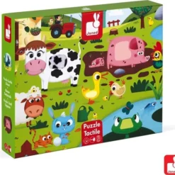 Janod Voelpuzzel - Boerderijdieren 29 Janod Voelpuzzel - Boerderijdieren -Puzzels Verfijnd Winkel 550x517 4