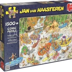 Jan Van Haasteren Wild Water Raften Puzzel - 1500 Stukjes -Puzzels Verfijnd Winkel 550x518 6