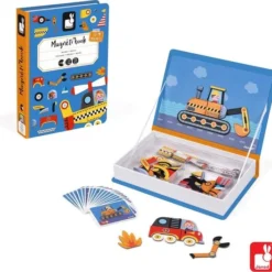 Janod Magnetibook - Racers -Puzzels Verfijnd Winkel 550x527