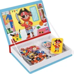 Janod Magnetibook - Verkleedfeest Jongens -Puzzels Verfijnd Winkel 550x529