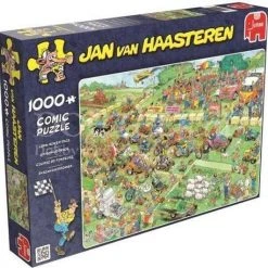 Jan Van Haasteren Grasmaaierrace Puzzel - 1000 Stukjes 21 Jan Van Haasteren Grasmaaierrace Puzzel - 1000 Stukjes -Puzzels Verfijnd Winkel 550x531 8