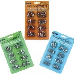 ICollection Metalen IQ Puzzels - 8 Stuks - Breinbrekers - Type 3/Oranje - Schoencadeau -Puzzels Verfijnd Winkel 550x532 8