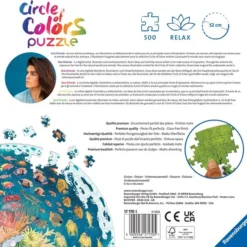 Ravensburger Puzzel Circle Of Colors Ocean And Submarine - Legpuzzel - 500 Stukjes -Puzzels Verfijnd Winkel 550x533 2