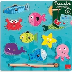 Goula Magneet Puzzel Vissen - 10 Stukjes -Puzzels Verfijnd Winkel 550x535 1