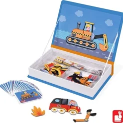 Janod Magnetibook - Racers -Puzzels Verfijnd Winkel 550x536 1