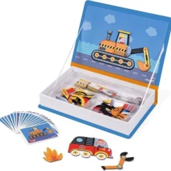 Janod Magnetibook - Racers -Puzzels Verfijnd Winkel 550x536