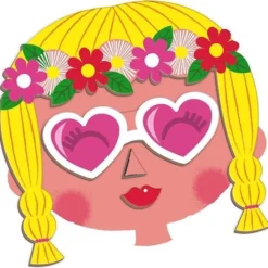 Janod Magnetibook - Gekke Gezichten Meisjes -Puzzels Verfijnd Winkel 550x536 4