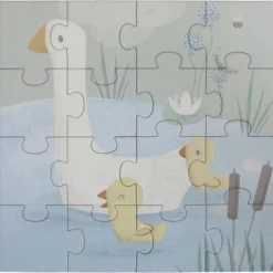 Little Dutch 4-in-1 Puzzel Gans -Puzzels Verfijnd Winkel 550x542