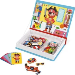 Janod Magnetibook - Verkleedfeest Jongens -Puzzels Verfijnd Winkel 550x549 10