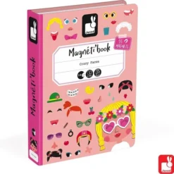 Janod Magnetibook - Gekke Gezichten Meisjes -Puzzels Verfijnd Winkel 550x549 7