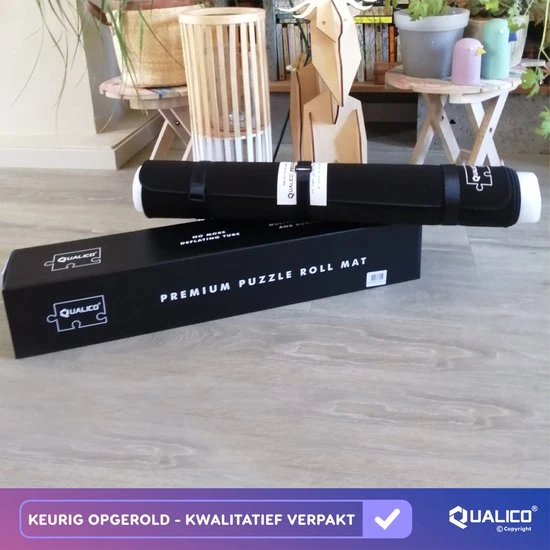 Qualico 1500 - Puzzelmat Neopreen - Antislip - De Portapuzzle Die Echt Werkt! Tot En Met 1500 Stukjes - 66 X 120 Cm 6 Qualico 1500 - Puzzelmat Neopreen - Antislip - De Portapuzzle Die Echt Werkt! Tot En Met 1500 Stukjes - 66 X 120 Cm - Afbeelding 6