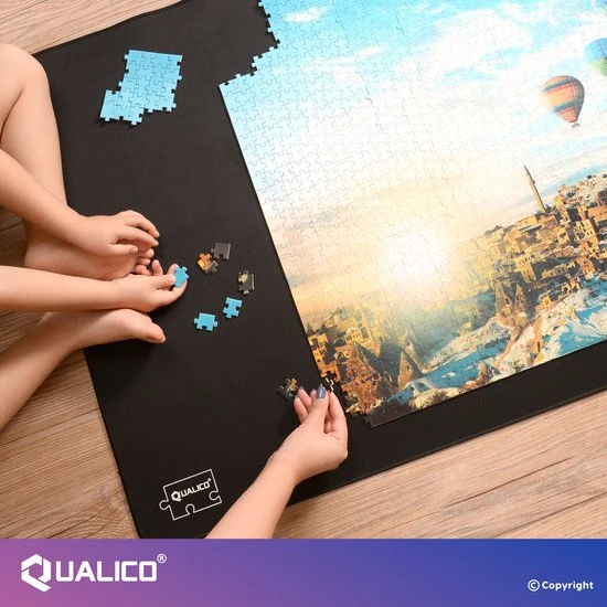Qualico 1500 - Puzzelmat Neopreen - Antislip - De Portapuzzle Die Echt Werkt! Tot En Met 1500 Stukjes - 66 X 120 Cm 12 Qualico 1500 - Puzzelmat Neopreen - Antislip - De Portapuzzle Die Echt Werkt! Tot En Met 1500 Stukjes - 66 X 120 Cm - Afbeelding 12