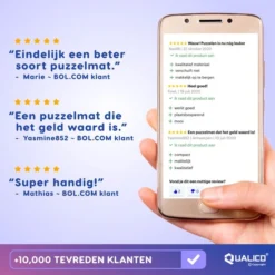 Qualico 1500 - Puzzelmat Neopreen - Antislip - De Portapuzzle Die Echt Werkt! Tot En Met 1500 Stukjes - 66 X 120 Cm 30 Qualico 1500 - Puzzelmat Neopreen - Antislip - De Portapuzzle Die Echt Werkt! Tot En Met 1500 Stukjes - 66 X 120 Cm -Puzzels Verfijnd Winkel 550x550 152