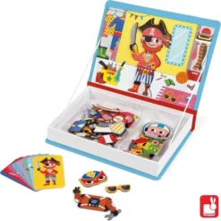 Janod Magnetibook - Verkleedfeest Jongens -Puzzels Verfijnd Winkel 550x550 159