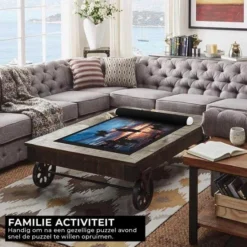 Merkloos Puzzelmat Premium - Puzzelmat 500, 1000 & 1500 Stukjes - Puzzelmat 1000 Stukjes - Puzzelmat 1500 Stukjes - Puzzelrol - Puzzelmat Voor Legpuzzel - Portapuzzle - Zwart - Kerstcadeau - Voor Mannen - Voor Vrouwen - Kerst Cadeau Voor Man - Vrouw -Puzzels Verfijnd Winkel 550x550 175