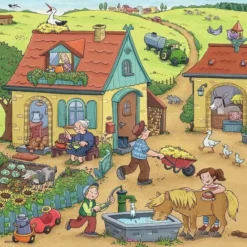 Ravensburger Puzzel Boerderij - 3x49 Stukjes - Kinderpuzzel 16 Ravensburger Puzzel Boerderij - 3x49 Stukjes - Kinderpuzzel -Puzzels Verfijnd Winkel 550x550 192
