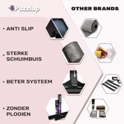 Puzzlup 3000 - XXL Puzzelmat Neopreen - Zelfsluitend En Antislip - Portapuzzle Met Luxe Opbergtube - Tot En Met 3000 Stukjes - 95 X 150 Cm -Puzzels Verfijnd Winkel 550x550 228