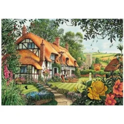 Falcon Puzzel The Woodland Cottage - Legpuzzel - 2 X 1000 Stukjes -Puzzels Verfijnd Winkel 550x550 234