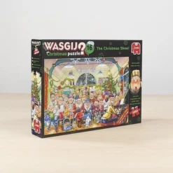 Wasgij Christmas 16 De Kerstshow! Puzzel - 2 X 1000 Stukjes -Puzzels Verfijnd Winkel 550x550 286