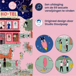 Puzzle In A Bag - De Pikante Puzzel - Puzzel 1000 Stukjes -Puzzels Verfijnd Winkel 550x550 309