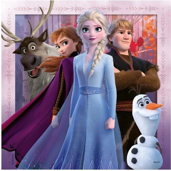 Ravensburger Puzzels Disney Frozen 2 - 3 X 49 Stukjes - Kinderpuzzel 4 Ravensburger Puzzels Disney Frozen 2 - 3 X 49 Stukjes - Kinderpuzzel - Afbeelding 4