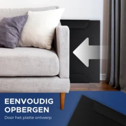 Just4Fun Puzzelmat Voor 800 - 1000 - 1250 Stukjes - 49cm X 85cm Puzzelbord - Puzzelmap Opbergsysteem Voor Legpuzzel Met Organiseer Vakjes - Portapuzzle -Puzzels Verfijnd Winkel 550x550 402