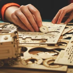 Robotime Modelbouwpakket Army Jeep 18,9 Cm Hout 369-delig -Puzzels Verfijnd Winkel 550x550 407