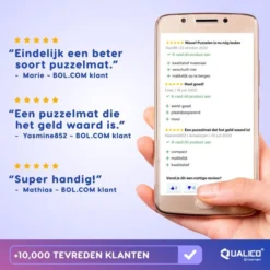 Qualico 3000 - XXL Puzzelmat Neopreen - Antislip - De Portapuzzle Die Echt Werkt - Tot En Met 3000 Stukjes - 95 X 150 Cm 22 Qualico 3000 - XXL Puzzelmat Neopreen - Antislip - De Portapuzzle Die Echt Werkt - Tot En Met 3000 Stukjes - 95 X 150 Cm -Puzzels Verfijnd Winkel 550x550 423