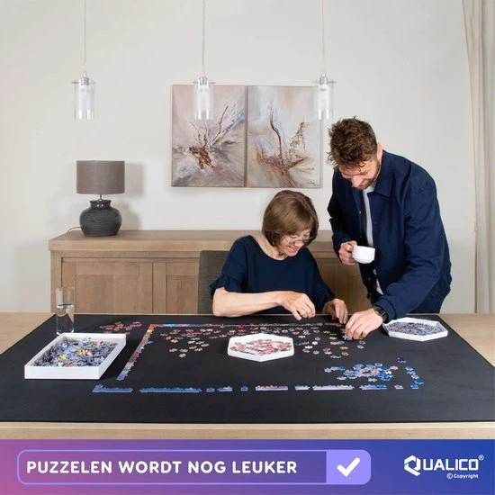 Qualico 3000 - XXL Puzzelmat Neopreen - Antislip - De Portapuzzle Die Echt Werkt - Tot En Met 3000 Stukjes - 95 X 150 Cm 17 Qualico 3000 - XXL Puzzelmat Neopreen - Antislip - De Portapuzzle Die Echt Werkt - Tot En Met 3000 Stukjes - 95 X 150 Cm - Afbeelding 17