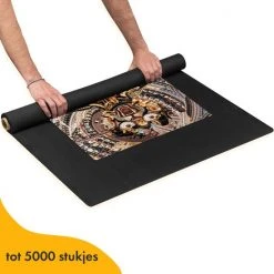The Friendly. The Friendly Puzzelmat 5000 Stukjes Voor Legpuzzel - XXXL Puzzelrolmat Puzzel Opbergsysteem Puzzelplaat - Portapuzzle De Luxe Puzzelmap - 120x170cm