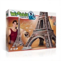 Wrebbit Eiffeltoren - 3D Puzzel - 816 Stukjes -Puzzels Verfijnd Winkel 550x550 581