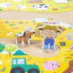 Goula Vormenpuzzel Boerderij Junior Hout - 17 Stukjes -Puzzels Verfijnd Winkel 550x550 79