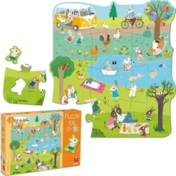 Goula XXL Legpuzzel - Naar Buiten - 16 Stukjes -Puzzels Verfijnd Winkel 550x554 4