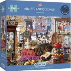 Gibsons Abbey's Antique Shop Puzzel (1000 Stukjes)