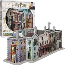 Dragon Alley - Wrebbit 3D Puzzel - Harry Potter - 450 Stukjes -Puzzels Verfijnd Winkel 550x558 1