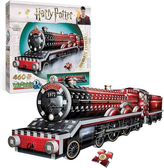 Wrebbit 3D Puzzel - Harry Potter Hogwarts Express - 460 Stukjes 15 Wrebbit 3D Puzzel - Harry Potter Hogwarts Express - 460 Stukjes - Afbeelding 15