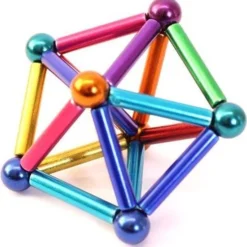 Merkloos Magnetische Sticks - Magneetballetjes - Neocube - Magnetisch Speelgoed - Balletjes Magneet - Verschillende Kleuren - 3D Puzzel -Puzzels Verfijnd Winkel 550x567 2