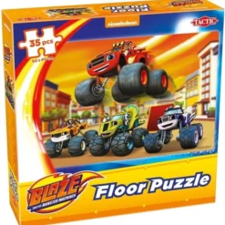 Tactic Vloerpuzzel Nickelodeon Blaze 60 X 40 Cm 35-delig