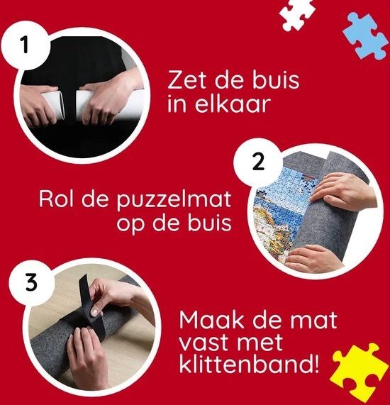 Trefl Portapuzzle Rol- & Puzzelmat - T/m 3000 Stukjes 3 Trefl Portapuzzle Rol- & Puzzelmat - T/m 3000 Stukjes - Afbeelding 3