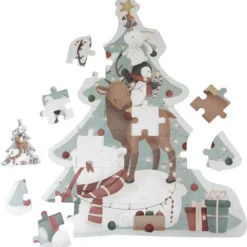 Little Dutch - Puzzel XL - Kerst - FSC -Puzzels Verfijnd Winkel 550x573 2